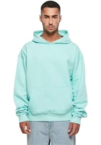 Build your Brand Herren BY162-Ultra Heavy Cotton Box Hoody Kapuzenpullover, berylblue, L
