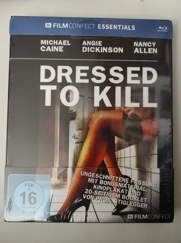 DRESSED TO KILL MEDIABOOK , Thriller , von Brian de Palma , selten , rar , neu