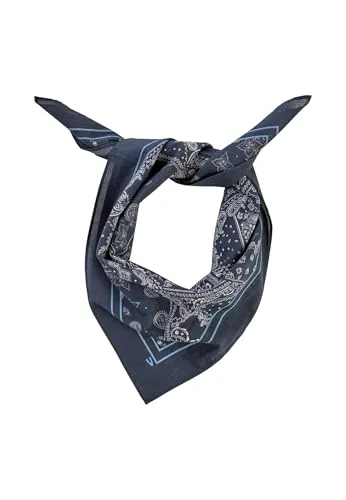 camel active Damen Bandana aus Baumwolle Dunkelblau, womenswear-OS