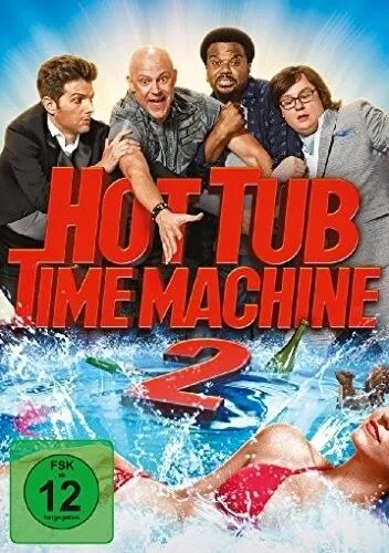 CRAIG ROBINSON ROB CORDDRY - HOT TUB TIME MACHINE 2 DVD NEU STEVE PINK