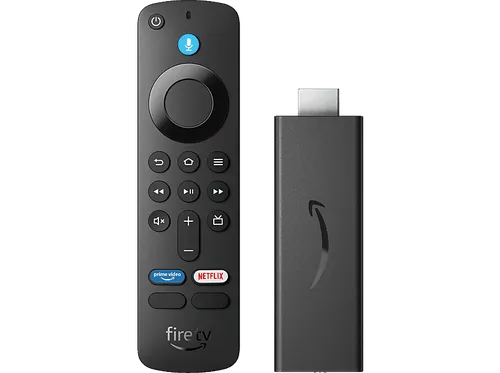 AMAZON Fire TV Stick HD (3. Gen) - 8 GB Streaming Stick, für ein erstklassiges Streaming-Erlebnis in HD-Qualität