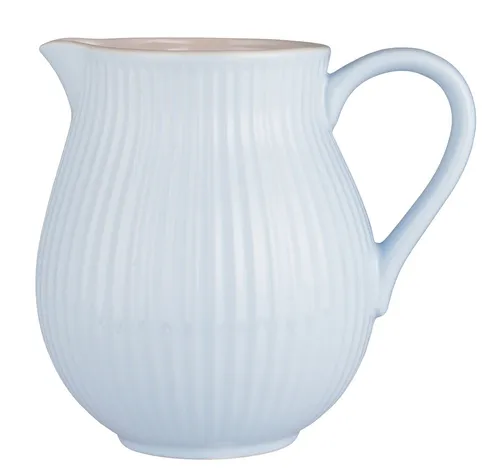 Ib Laursen Kanne - Krug Kanne Karaffe Vase Mynte Keramik 2l Stillwater blau - Geschirr aus hochwertiger Keramik, stilvolles Design für jeden Tisch und vielseitig einsetzbar.