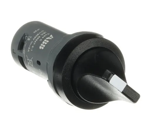 ABB 1SFA619210R1076 C3SS1-10B-11 Wahlschalter 3-Positionen Schwarz Unbeleuchtet