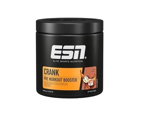 ESN Crank Fresh Berry Juice, 380 g - Veganer Pre Workout Booster - Der ESN Crank Fresh Berry Juice bietet dir einen extra Kick für dein Training. Mit sorgfältig ausgewählten Zutaten für einen fruchtigen Genuss, hergestellt in Deutschland und vegan.