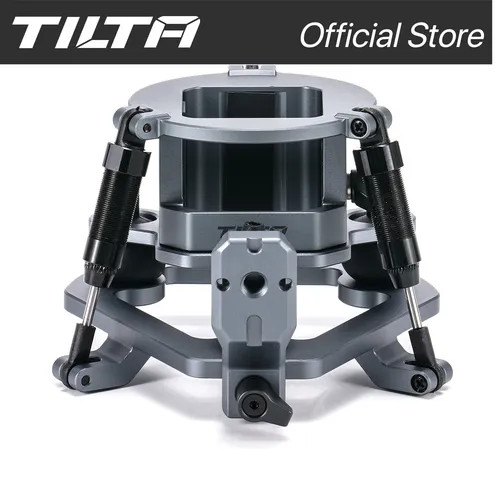 Tilta Shock Absorbing Head für Hydra Alien Mini & DJI Osmo Pocket 3 - Filmkamera-Zubehör mit stoßdämpfendem Design aus Aluminium und Gummi, ideal für stabile Aufnahmen und lange Einsatzzeiten.