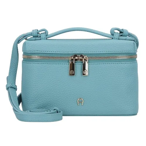 AIGNER Zelda Handtasche aus Leder 20 cm blau - Elegante Handtasche von AIGNER in blau, aus hochwertigem Leder. Vielseitig einsetzbar mit praktischem Reißverschluss und mehreren Tragemöglichkeiten – ideal für den modernen Alltag.