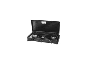 Zilan Gaskocher 3 flammig Campingkocher - Camping-Zubehör: Robuster 3-Flammen-Gaskocher mit abnehmbarem Deckel, ideal für Camping und Outdoor-Aktivitäten.
