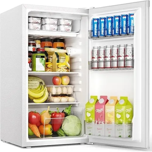 Klarstein Getränkekühlschrank HEA-BeersafeXXL-Quar - Getränkekühlschrank mit eleganter Panoramaglastür und 80 Litern Volumen – ideal für die stilvolle Kühlung Ihrer Getränke.