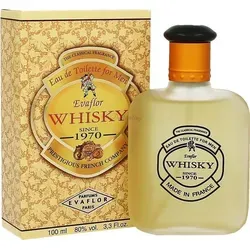 WHISKY Eau de Toilette for Men 100ml - The Best Gift Idea for Him by EVAFLORPARIS