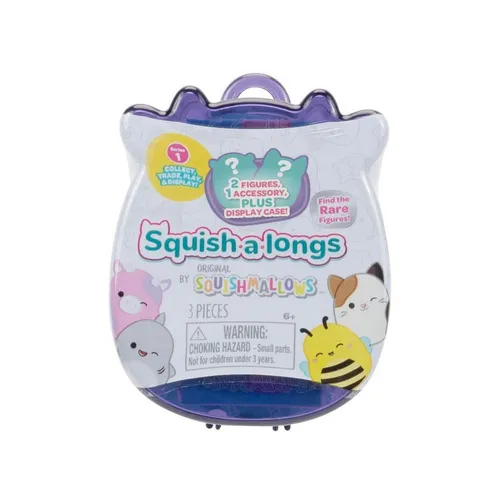 Squishmallow Squish a longs Minifiguren 3 cm Sortiment (12) - Aufstellfiguren & Statuen - Süße, weiche Squish a longs Minifiguren für Sammler und Kinder, perfekt zum Kuscheln und Spielen.