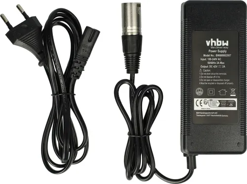 vhbw Ladegerät kompatibel mit Prophete Alu-City, SDI-3610C, Alu Trecking, Fahrradakkus, E-Bike - Für 36 V Li-Ion Akkus, mit XLR Anschluss 84 W
