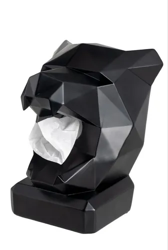 NEUSTEIN Panther Taschentuchspender – Stilvoller Kosmetiktuchhalter - Erleben Sie den NEUSTEIN Panther Taschentuchspender, der Funktionalität mit beeindruckendem Design vereint. Perfekt für Büro, Bad oder Küche – einfach nachfüllbar und ein echter Hingucker!