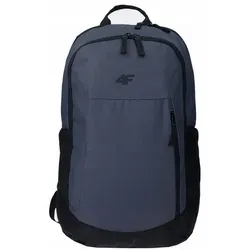 4F U277 Dunkelblauer Rucksack mit Mehrfachfächern - Vielseitiger 4F-Rucksack für Schule und Freizeit. Mit atmungsaktiven Schultergurten und praktischem Zwei-Wege-Reißverschluss. Perfekt für A4-Unterlagen und mit 18 Litern Fassungsvermögen.