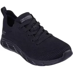 Sneaker SKECHERS "BOBS B FLEX LO-GRACEFUL STRIDE" Damen, Gr. 36, schwarz - Sportliche Sneaker von Skechers aus atmungsaktivem Textil mit leichter EVA-Laufsohle und waschmaschinenfestem Design für optimalen Komfort und Pflege.