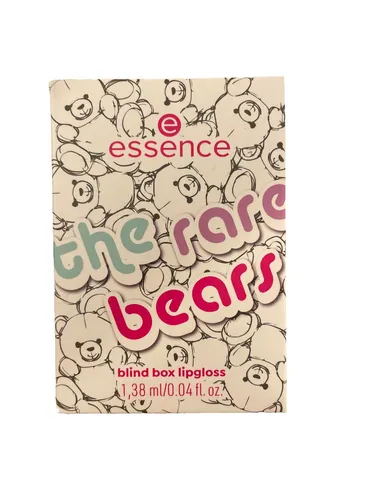 Essence Lipgloss The Rare Bears Blind Box – 1,38ml - Entdecken Sie den trendigen Lipgloss in transparenter Farbe, ideal für einen glänzenden Look. Perfekt für jeden Anlass und in ansprechender Verpackung.