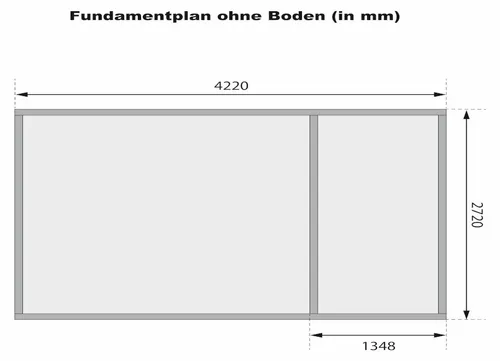 Gartenhaus Schönborn 2 – Zweiraumhaus 38 mm naturbelassen - Das Gartenhaus Schönborn 2 bietet zwei praktische Räume für optimale Nutzung. Mit stabilen 38 mm Wandstärken aus robustem Fichtenholz ist es ideal für Stauraum oder gemütliche Sitzecken im Garten.