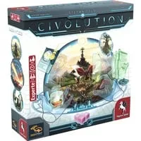 Pegasus Spiele 57822G Civolution - Mehrfarbig - Gesellschaftsspiele; Hochwertiges Expertenspiel von Pegasus Spiele GmbH, ideal für strategische Denker und Brettspiel-Enthusiasten.