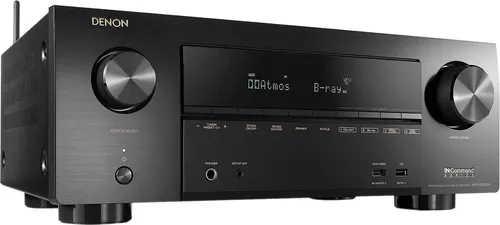Denon AVR-X2600H 7-Kanal AV-Receiver, 95 Watt RMS, Dolby Atmos / DTS:X, USB, Ethernet