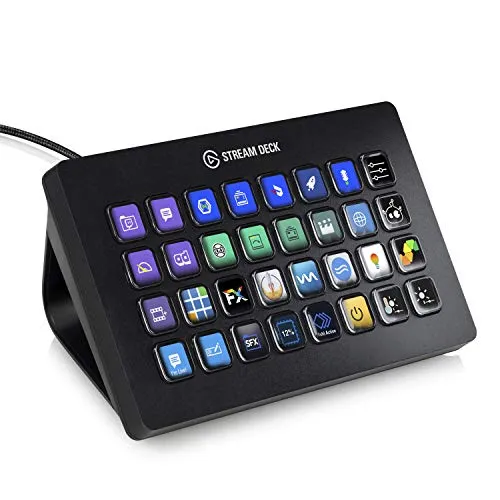 Elgato Stream Deck XL - Erweiterter Studio-Controller mit 32 anpassbaren Tasten, mühelose Steuerung für Streamer und Content Creator