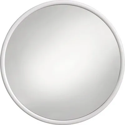 Rahmenspiegel Kuba 40 cm weiß