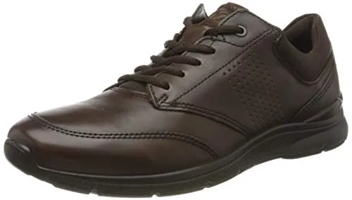 ECCO Herren Schuhe Cocoa Brown Coffee, Größe 42 EU - Herren-Sneaker aus hochwertigem Vollnarbenleder, mit innovativer ECCO FLUIDFORM Technologie für optimalen Komfort und Flexibilität. Ideal für den Alltag und sportliche Aktivitäten.