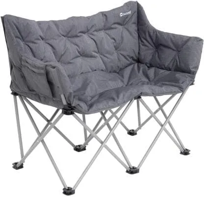 Outwell Relaxsofa Sardis Lake - Komfortables Campingsofa in Grau - Camping-Möbel mit einfachem Klappmechanismus, ideal für entspannte Stunden im Freien und maximale Belastbarkeit von 240 kg.