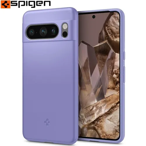 Spigen Thin Fit Hülle für Google Pixel 8 Pro - Schlanke und leichte Smartphone Hülle, die optimalen Schutz bietet und das Design des Google Pixel 8 Pro bewahrt. Ideal für stilbewusste Nutzer.