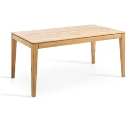 G+K Esstisch mit Auszug Abilene 180/265 x 90 cm Holz Wildeiche geölt 180