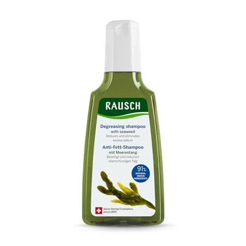 Rausch Meerestang Fett-Stopp Shampoo – Natürliches Volumen für frisches Haar - Shampoo mit 40% Meerestang-Extrakt, verhindert schnelles Nachfetten, spendet Feuchtigkeit und beruhigt die Kopfhaut. Ideal für lockeres, frisches Haar ohne Silikone und Parabene.