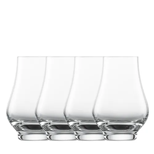 Schott Zwiesel Whisky Nosing Tumbler 4er Set - Whiskygläser mit 322 ml Fassungsvermögen, perfekt für den Genuss von Aromen und Geschmäckern, ideal für Whisky-Liebhaber und stilvolle Bar-Setups.