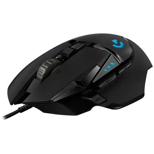 Logitech G502 HERO Gaming-Maus - 25K DPI Sensor, 11 programmierbare Tasten und anpassbare RGB-Beleuchtung für präzise Steuerung und individuelles Gameplay