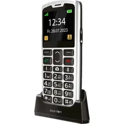 Beafon SL260 Silverline - Seniorenhandy mit 2,2" Farbdisplay, SOS Notruftaste und hörgerätekompatibel, ideal für Sicherheit und einfache Bedienung