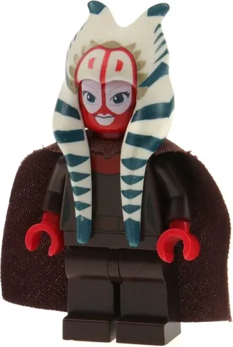 1x Lego Minifigur Star Wars abgenutzt Shaak Ti Kopfschmuck Umhang sw0309