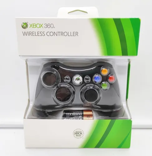 Xbox 360 Original Wireless Controller 1403 schwarz - Neu Sealed (ungeöffnet)