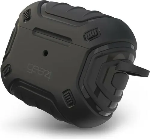 GEAR4 Apollo Snap, Hülle, Smartwatch, Schwarz, Apple, Airpods Pro, Polycarbonat (PC)