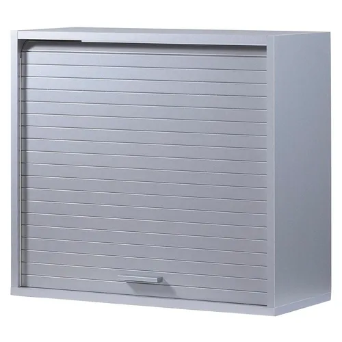 SIMMOB Rollladenschrank COOK056AL - Praktischer Küchenschrank mit Rollladentür aus Aluminium, ideal für platzsparende Aufbewahrung in der Küche. Maße: 60x25x53,6 cm.