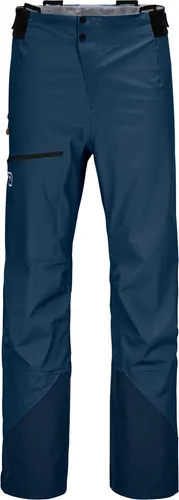 Ortovox Ortler 3L Herren Tourenhose - Dunkel Blau - XXL - Hochfunktionale Tourenhose für Herren, wasserdicht und atmungsaktiv, ideal für alpine Abenteuer und anspruchsvolle Touren.