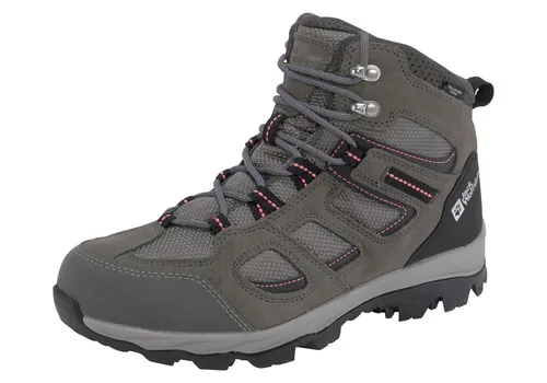 Jack Wolfskin Damen Vojo 3 Texapore Mid Outdoorschuhe - Wanderschuhe für Damen, wasserdicht und atmungsaktiv dank TEXAPORE-Membran, ideal für Tageswanderungen im Mittel- und Hochgebirge.