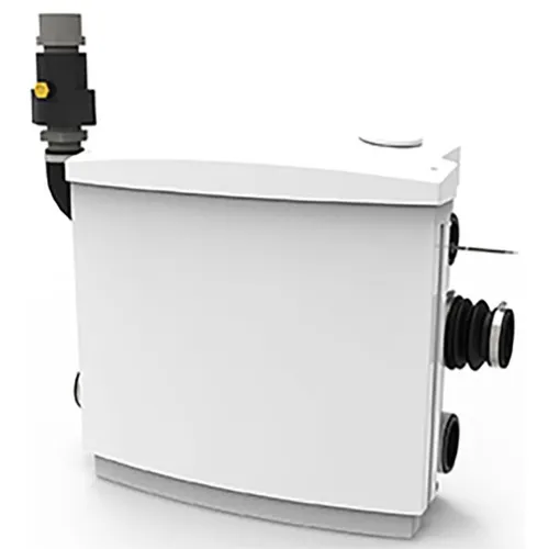 Jung Pumpen Hebefix Pro - Kompakte Hebeanlage für fäkalienfreies Abwasser - Hebeanlage für aggressives Abwasser mit 220W Leistung und 7m Förderhöhe, ideal für anspruchsvolle Anwendungen.