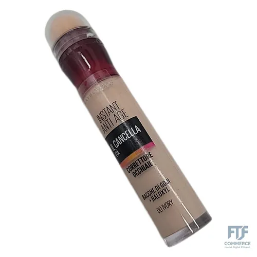 MAYBELLINE NEW YORK Instant Anti Age Eraser Concealer 03 Fair - MAYBELLINE NEW YORK Instant Anti Age Eraser, 6,8 ml, Concealer für Damen, kaschiert zuverlässig Hautmakel und sorgt für ein ebenmäßiges Hautbild. Mit leichter Textur und langanhaltendem Effekt für makelloses Make-up.