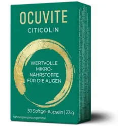 Ocuvite Citicolin 30 St - Rezeptfreie Kapseln für die Augen - Nahrungsergänzungsmittel zur Unterstützung der Sehfunktion, fördert die Gesundheit der Augen mit hochwertigem Citicolin.