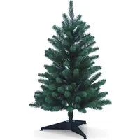 NYVI Weihnachtsbaum Xmas Premium 85 cm - Künstlicher Voll-PE Tannenbaum mit täuschend echtem Aussehen, schwer entflammbar (B1) und einfacher modularer Aufbau für jahrelangen Einsatz.