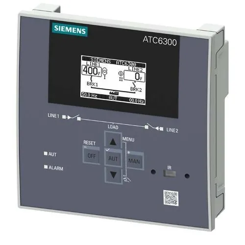 Siemens Dig.Industr. Netzumschaltsteuergerät 3KC9000-8TL40 - Druckschalter, kompakt und zuverlässig für effizientes Netzmanagement in industriellen Anwendungen.