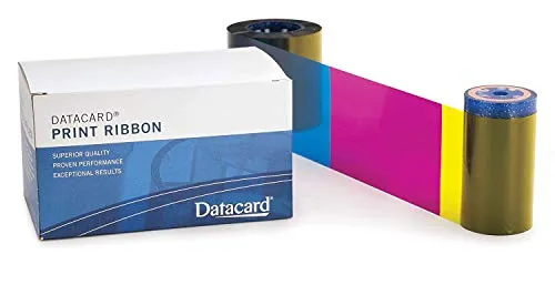 DataCard 534100-001-R004 Farbband für SD160 - 250 Seiten - Farbband für SD160 Drucker, bietet bis zu 250 Seiten Druckqualität und ist ideal für professionelle Ausweise und ID-Karten.