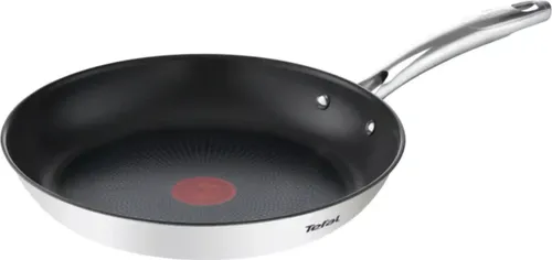 Lipo Duetto+ Pfanne 28 cm - Bratpfanne aus Edelstahl - Pfanne 28 cm aus hochwertigem Edelstahl, ideal für gleichmäßiges Braten und einfache Reinigung, perfekt für jede Küche.
