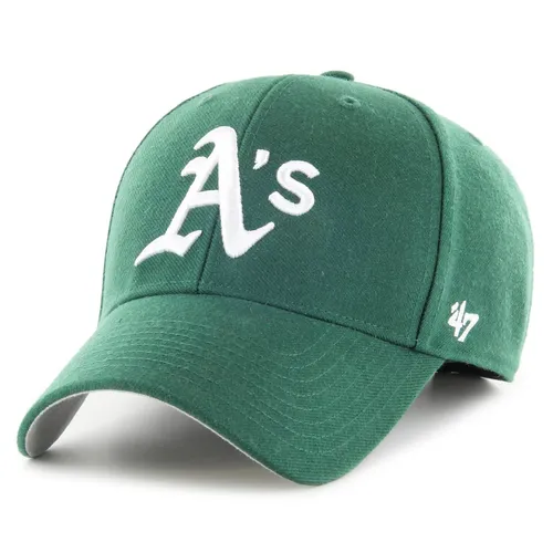 '47 Oakland Athletics MLB Most Value P. Grün Verstellbare Cap - Hüte, Kappen & Mützen für Baseball-Fans – Hochwertige Cap mit gesticktem Teamlogo, ideal für jeden MLB-Fan und individuell verstellbar für optimalen Tragekomfort.