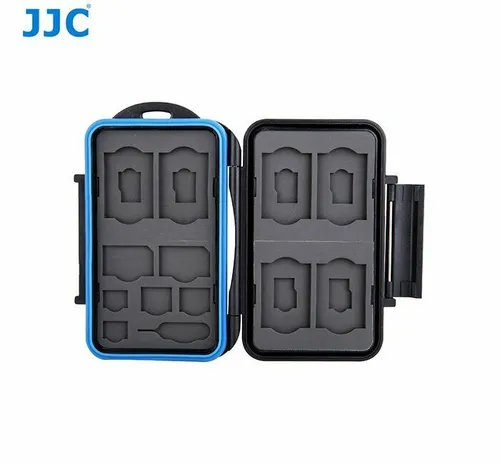 JJC MC-STM18 Speicherkarten-Etui for 6 MSD, 2 SIM, SD, 2 MSIM, 2 Nano SIM