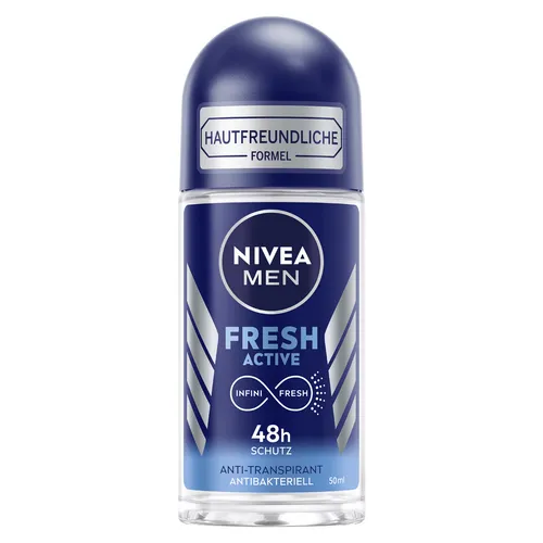 NIVEA MEN ACTIVE PROTECT Deo 50 ml - Deodorant für alle Hauttypen, bietet langanhaltenden Schutz und Frische für aktive Männer.