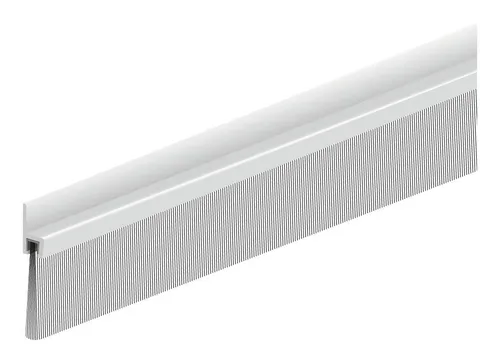 Ellen Türbodendichtung alu IBS 60 - 250 cm mit 39 mm Bürstenhöhe - Türsicherung mit effektiver Abdichtung, schützt vor Zugluft und Schmutz, ideal für Innen- und Außentüren.