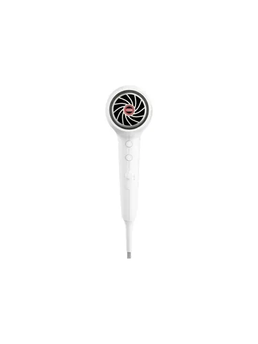 Philips Haartrockner 5000 Series - 2100 W - Haartrockner in elegantem weiß/metallic, bietet starke 2100 W für schnelles Trocknen und professionelles Styling.